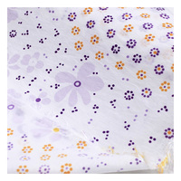 Tela Elegante Tejida para Vestidos de Mujer, Blusas y Faldas, Tela de Rayón Challis Estampada con Flores de Garza, Venta al Por Mayor