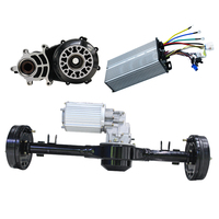 Contrôleur 72V 3000W pour ATV électrique, karting, essieu différentiel arrière, moteur BLDC 60V 1800W pour tricycle électrique
