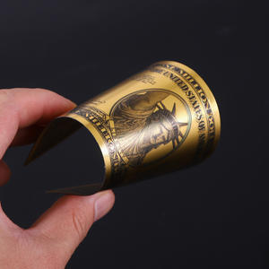 الأكثر مبيعًا مخصص ، والملاحظات الذهبية ، مادة معدنية ، رقائق ذهبية محفورة - Product Image 5