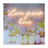 Winbo Dropshipping Enseigne néon LED personnalisée pour décoration intérieure, conception gratuite, enseigne néon Joyeux Anniversaire