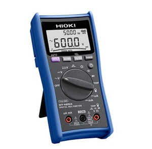 มัลติมิเตอร์ดิจิตอล HIOKI DT4252 True RMS รุ่น III วัดแรงดันไฟฟ้า 1000V IV 600V พร้อมพอร์ต USB และการวัดอุณหภูมิ - Product Image 4