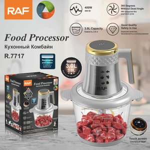 Home Kitchen Portable Big Capacity Electric <b>Chopper</b> <b>Vegetable</b> Cutter Food Processor Glass body - Product Image 6