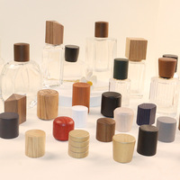 Bouchon de bouteille d'huile essentielle en bois fait à la main personnalisé-20 + Styles couvercle de diffuseur de presse à vis pour l'aromathérapie