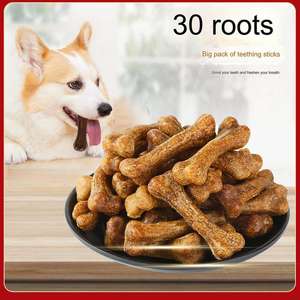 Vente en gros du fabricant prend en charge les collations OEM pour animaux de compagnie et chiens pour éliminer la mauvaise haleine, compléter le calcium, nettoyer les dents et les os - Product Image 3