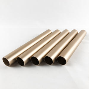 Kuckiges rundrohr aus Aluminium wird verarbeitet durch farbige Oberflächenbehandlung des Aluminiumrohrs - Product Image 2