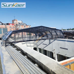 Directo de fábrica <span class=keywords><strong>para</strong></span> una cubierta de techo de <span class=keywords><strong>policarbonato</strong></span> retráctil personalizada fuerte y estable - Product Image 3