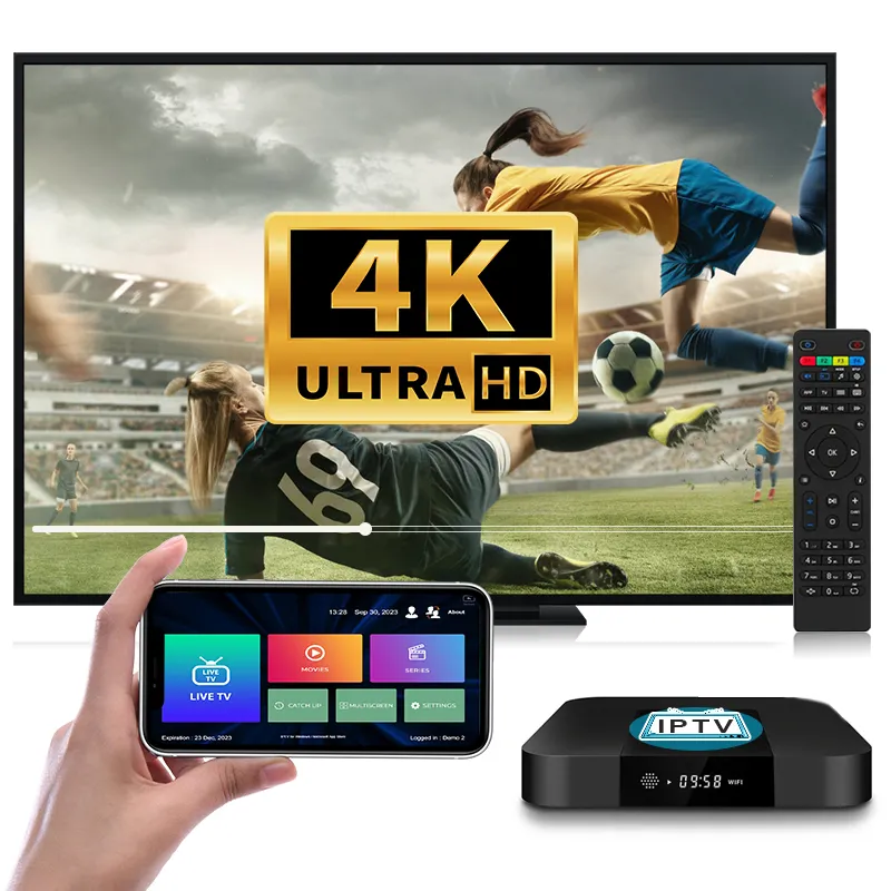 Iptv stick tv box android 4k 2023