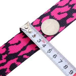 Gran oferta, <span class=keywords><strong>bolso</strong></span> cruzado con estampado de leopardo, 3,8 cm, correas de hombro de tela gruesa intercambiables ajustables, cinturón ajustable - Product Image 5