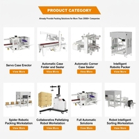 Paletizador Robótico, Máquina de Paletización Colaborativa, Compatible con AGV, Carga Útil de 20 kg, 12 Piezas/Min, para Logística de Almacén y Apilamiento