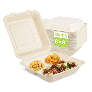 Eco-friendly Biodegradable Cornstarch Food Tray Tableware and Packaging Plates <strong>Bowl</strong> for Party Use - Product Image 2