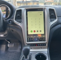 Mise à niveau de l'autoradio Grandcherokee Navigation GPS pour Jeep Grand Cherokee 2014 Tesla Style sans fil Apple Carplay Android Auto