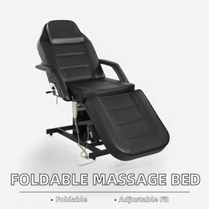 Table de massage pliable moderne de qualité supérieure en PVC réglable avec éponge haute densité - pour les soins en salon, le salon et l'école - Product Image 2