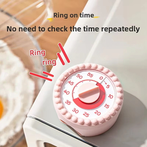 Minuteur de cuisine visuel en plastique pour les élèves du primaire et les enfants, gestionnaire de temps pour l'apprentissage de l'autodiscipline - Product Image 1