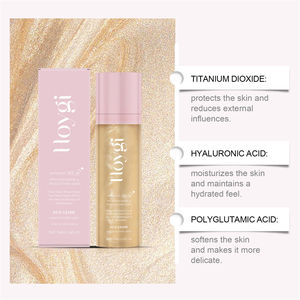 HOYGI Crème solaire minérale SPF 50 Hydratante Nourrissante Anti-âge Meilleur spray fixateur de maquillage SPF 50 Brume fixatrice transparente Sun Glow - Product Image 6