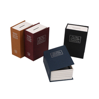 Livre de Diversion coffre-fort antivol avec clé ou combinaison coffre-fort Secret boîte de collecte d'argent