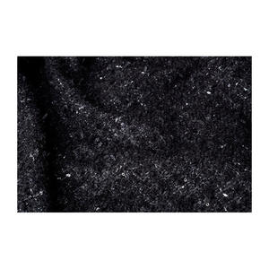 Tela Tweed Coreana Premium de Lujo, Textura Metálica Negra con Diseño de Mariposa, Tejido Personalizado OEM y ODM - Product Image 4