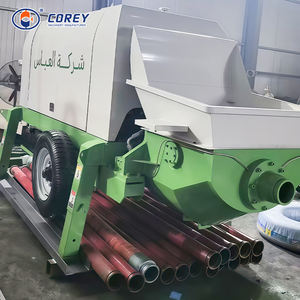 Venta Directa de Fábrica, Mezcladora de Concreto con Remolque y Motor Eléctrico/Diésel Corey HBT30, Bomba de Concreto de Alta Eficiencia, Gran Venta - Product Image 1