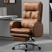 Chaise de patron peut s'allonger Massage moderne ergonomique en cuir synthétique confortable chaise de bureau sédentaire chaise d'ordinateur en gros