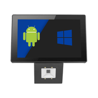 Pemindai Kode QR 2D Edobbo 10-Inci Berbahan Logam Android/Windows untuk Pemeriksaan Harga Swalayan di Supermarket POS