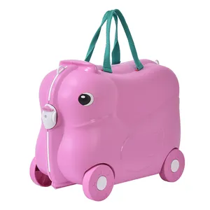 时尚热卖19英寸动物儿童行李学校PP骑行儿童旅行包