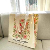 Sac en toile de grande capacité personnalisé avec logo imprimé, cadeau écologique promotionnel, sac de voyage, sac de shopping réutilisable en coton durable pour l'extérieur
