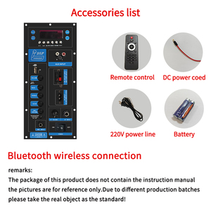 Bo mạch âm thanh Bluetooth T28 công suất cao dành cho amply gia đình, phụ kiện khiêu vũ ngoài trời & karaoke với hiệu ứng âm vang - Product Image 4