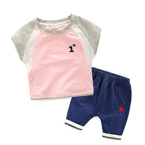 Conjunto Deportivo de Camiseta y Pantalones Cortos para Niños 2017 para Distribuidor en Indonesia - Product Image 4