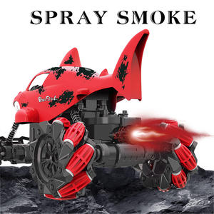 SOYANG 2.4G Camion Animale Musicale con Spruzzo d'Acqua, Squalo Rampicante, Doppio Telecomando e Sensore di Gesti - Product Image 2