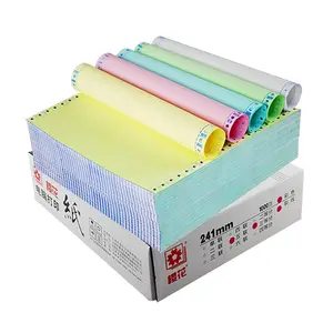 Hot Sale Carbonless Computer Office Ncr Continuous Paper Form 241mm 381mm