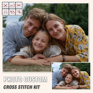 <span class=keywords><strong>Broderie</strong></span> au point de croix personnalisée avec photo, <span class=keywords><strong>kit</strong></span> de <span class=keywords><strong>broderie</strong></span> en dropshipping, vente en gros, 30X40CM/50X70CM - Product Image 3