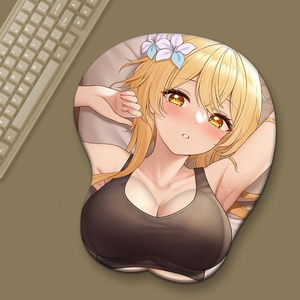 Meilleure qualité Super populaire personnalisé usine jeu silicone souple Sexy Girl Anime femmes <span class=keywords><strong>sein</strong></span> <span class=keywords><strong>tapis</strong></span> <span class=keywords><strong>de</strong></span> <span class=keywords><strong>souris</strong></span> - Product Image 4