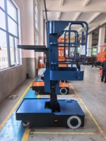 Plateforme de travail aérienne HELI 300 kg, hauteur de travail 5 mètres 6 mètres, élévateur à mât vertical autopropulsé, mini-pickeur automatique autopropulsé