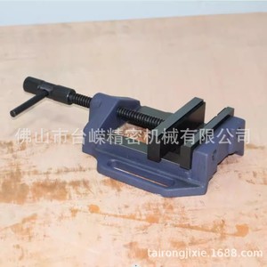 Tornillo de banco manual de hierro fundido de 4 pulgadas, estilo europeo, para taladrar y fresar - Product Image 1