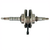 Vente en gros d'usine, performance stable, vilebrequin en acier forgé 48-58HRC pour pièces de moteur de moto Yamaha Aerox