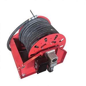 Enrouleur de tuyau flexible monté sur <span class=keywords><strong>camion</strong></span> de pompiers (type manuel/électrique) pour la protection incendie des aéroports, pression de 40 MPa, marque YONGAN - Product Image 5