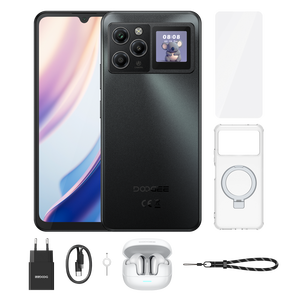 Smartphone DOOGEE M30 Pro édition VIP, écran HD+ 6,88 pouces 120 Hz 720*1640, 8+256 Go, UNISOC T7280, appareil photo arrière 64 MP, NFC, 8000 mAh, 33 W, Android 16 - Product Image 6