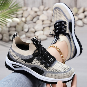 Chaussures de sport décontractées pour femmes, respirantes, avec empeigne en mesh tendance - Product Image 4