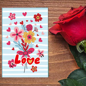 Custom Blank Love Greeting <strong>Card</strong> with Envelope Romantic Birthday <strong>Card</strong> <strong>Anniversary</strong> <strong>Card</strong> <strong>for</strong> Boyfriend Girlfriend <strong>Husband</strong> Wife - Product Image 5