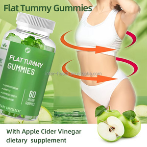 Ausreson Private Label düz karın en iyi zayıflama ürünleri bitkisel takviyeler düz karın Gummies ile elma şırası sirke - Product Image 3