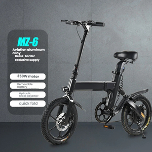 HOT 36V 10.4AH High-Capacity Waterproof 350W Brushless Motor Mountain Bike Dual Hydraulic Disc Brakes <strong>14</strong>" <strong>Fat</strong> Tyre Electric - Product Image 2