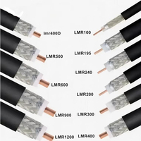 Câble coaxial RF à faible perte LMR 400 câble audio numérique mince avec matériau en cuivre longueur 40M