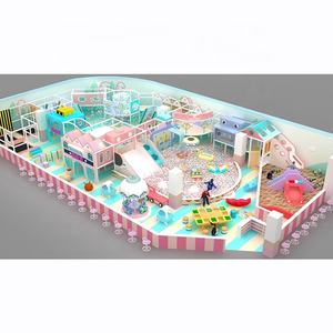 Parque Infantil de fibra de vidrio con temática de circo, equipo de parque de atracciones para interiores - Product Image 1