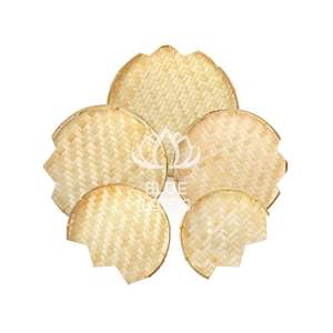 Bandeja Artesanal de Bambú Loto Azul al MEJOR PRECIO, Bandeja Hecha a Mano para Ceremonia del Té 2025 - Product Image 1