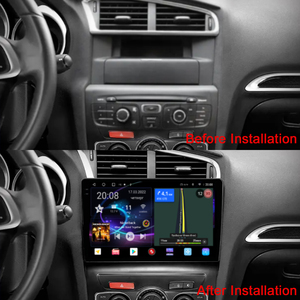 Lecteur DVD de voiture Android Penhui pour Citroën <span class=keywords><strong>C4</strong></span> <span class=keywords><strong>2</strong></span> B7 2013 - 2016 Radio GPS Navigation Audio Vidéo CarPlay DSP Multimédia <span class=keywords><strong>2</strong></span> - Product Image 5