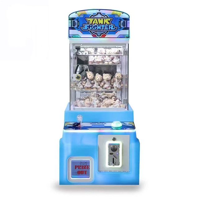 Arcade $1 to $150 Mini Claw Crane Machine Stuffed Animals Kids English Language CE Certified for Sale