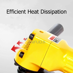 Pneumatic Angle Grinder Air <strong>Powered</strong> Grinding Polishing Cutting Rust Removal <strong>Tool</strong> 4 Inch 5 Inch Industrial Grinder - Product Image 4