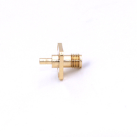 Conector Coaxial RF SMA Hembra de Montaje en PCB, 18 GHz, Alta Frecuencia, Chapado en Oro