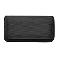 Étui à fermeture horizontale en Nylon pour téléphone, pour iPhone 6, 7, 8 Plus, Xs Max, 11, 11 pro, coque avec attache de ceinture, housse de téléphone