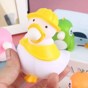 Offre Spéciale Enfants Soulagement Du Stress Fidget Jouets En Caoutchouc Canard Soufflant Bulle En Gros Coup Crache Bulles Squeeze Décompression Bulle - Product Image 3