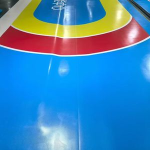 أرضيات رياضية داخلية مصنوعة من الفينيل PVC مطبوعة حسب الطلب للمدارس والصالات الرياضية مع تخصيص نمط ثلاثي الأبعاد مقاومة للماء وصديقة للبيئة - Product Image 6